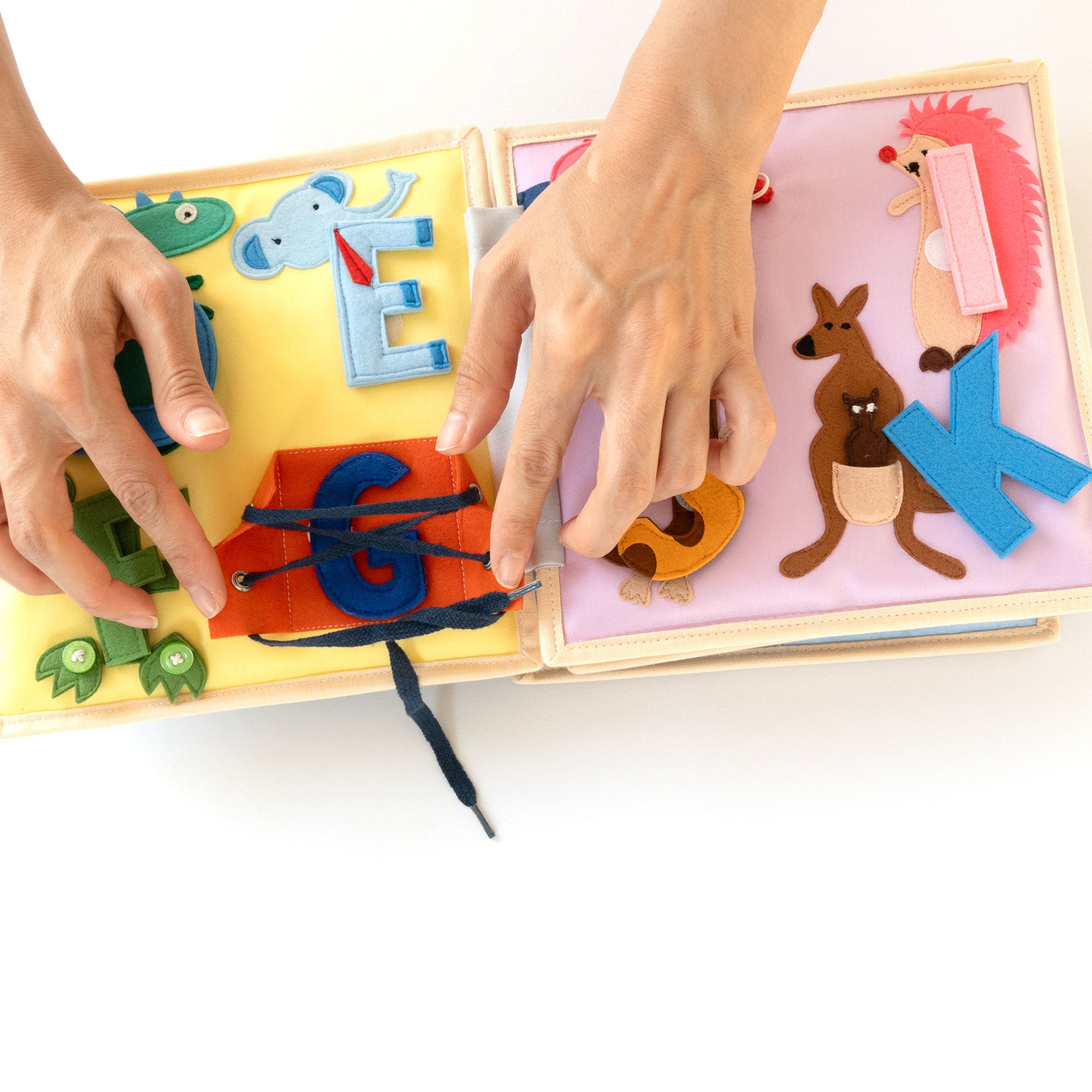 My First ABC- 8 Pages Quiet Book