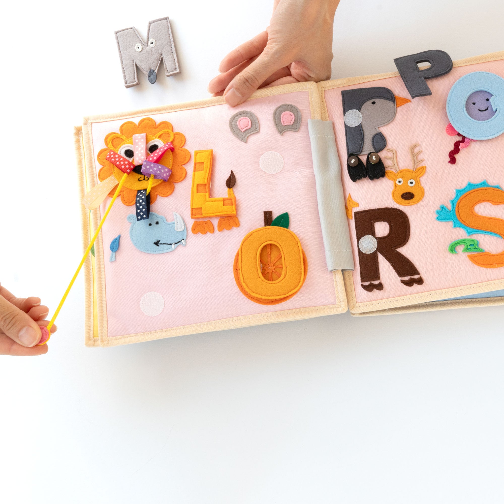 My First ABC- 8 Pages Quiet Book
