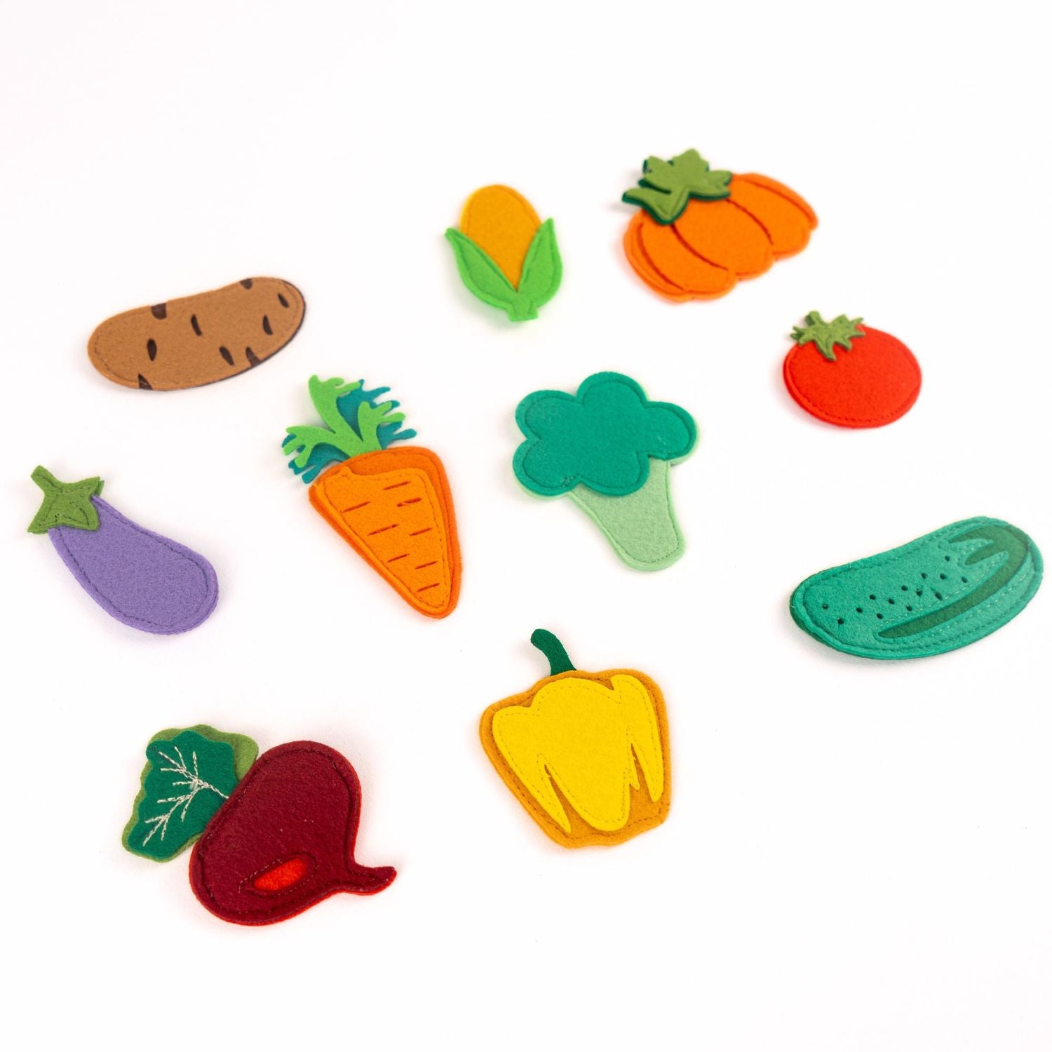 Légumes du jardin colorés