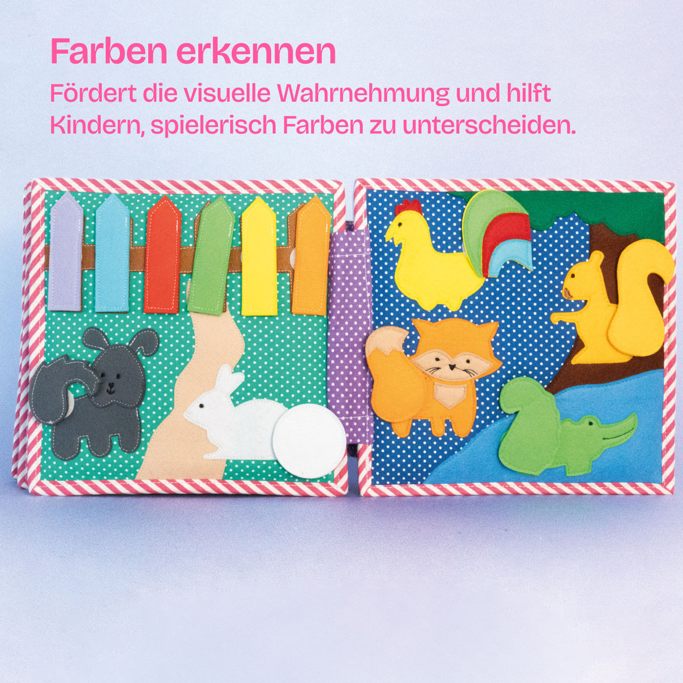 Bunte Raupe