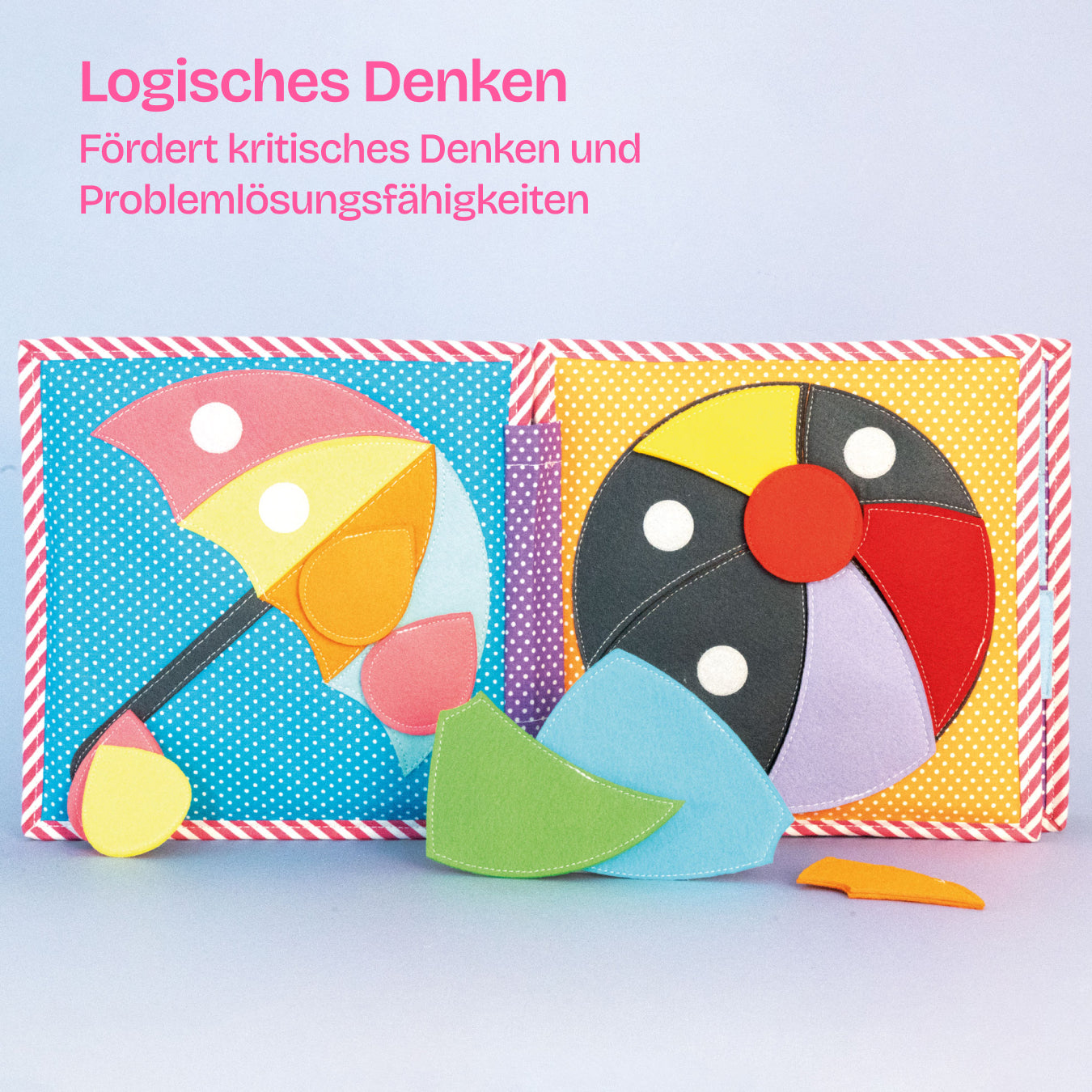 Bunte Raupe