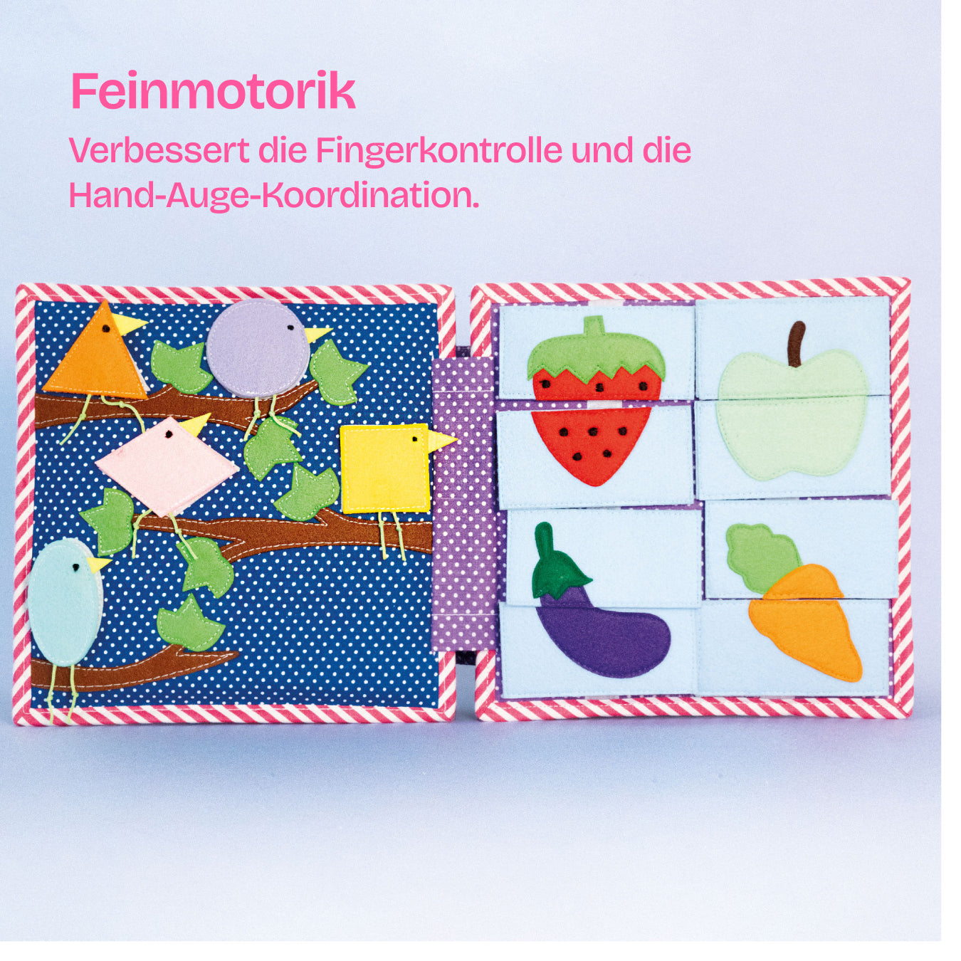 Bunte Raupe