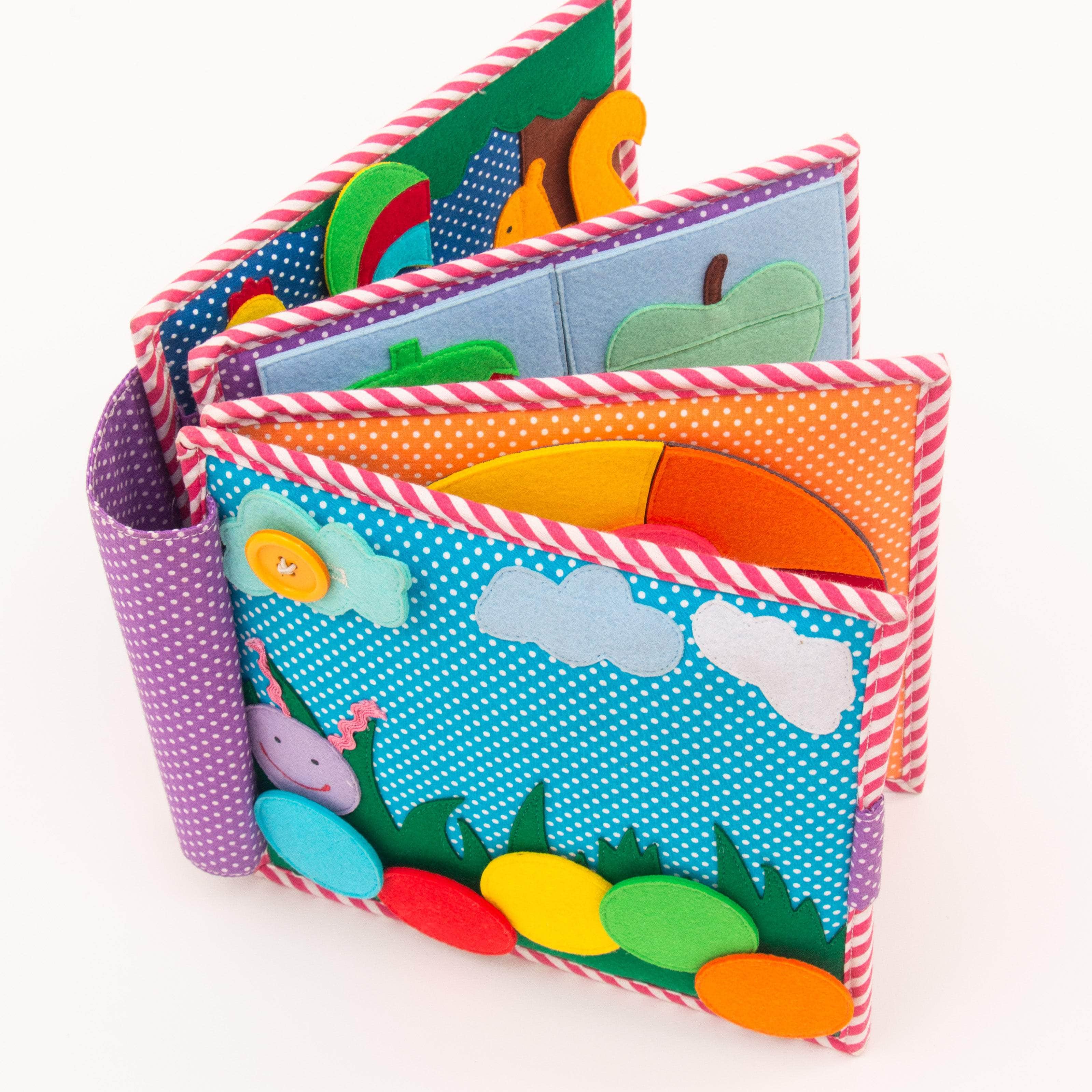 Bunte Raupe