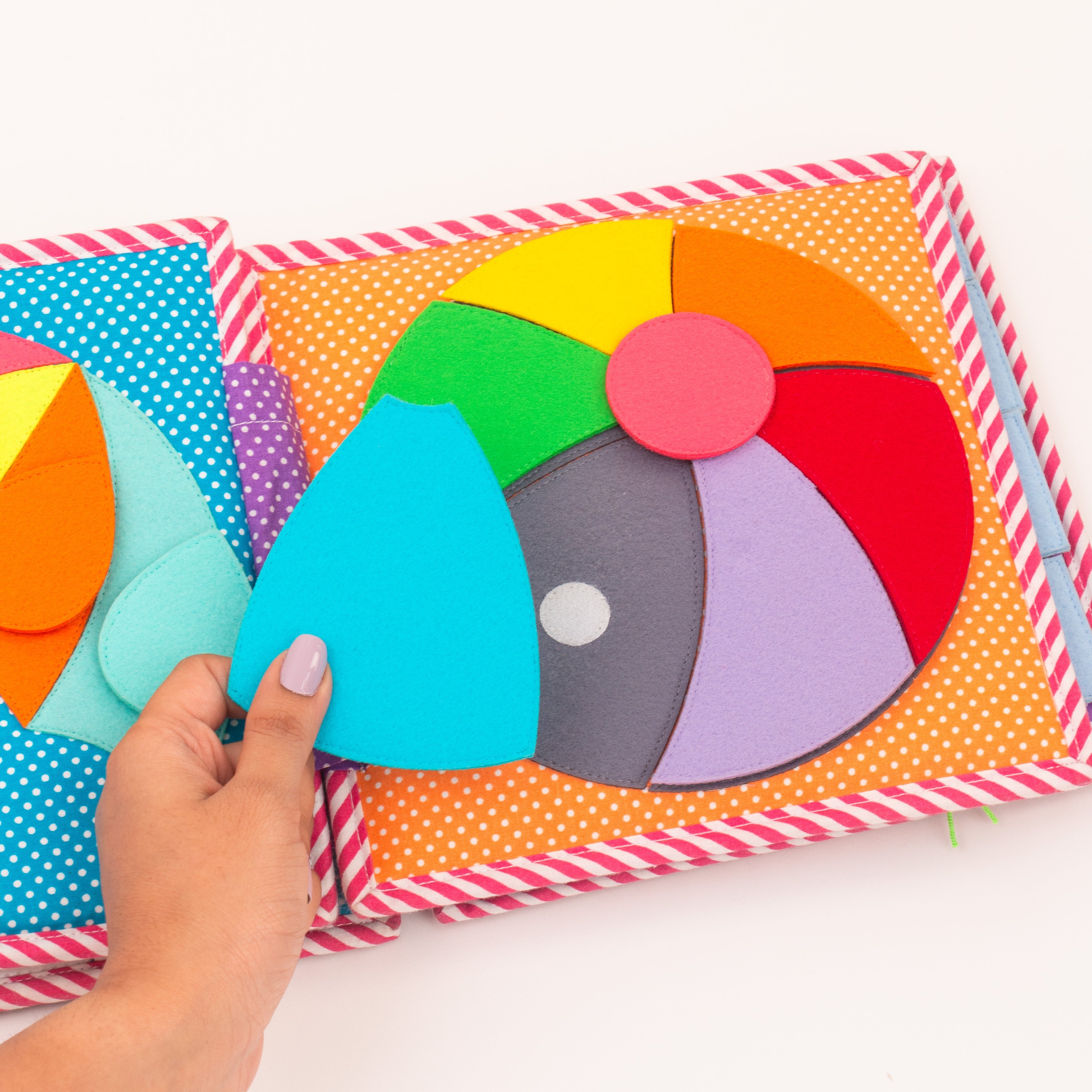 Bunte Raupe