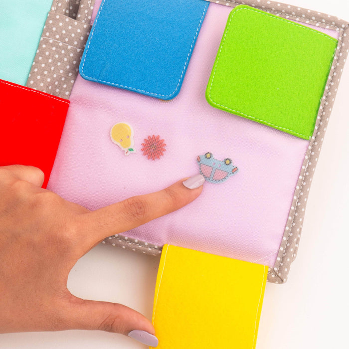 Peek-a-Boo - 6 Pages Mini Quiet Book