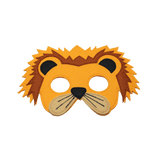 Masque en feutre lion