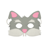 Bunny Felt Mask