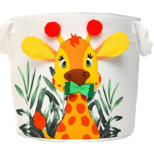 Giraffe - Storage Box (round)