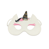 Masque en feutre licorne