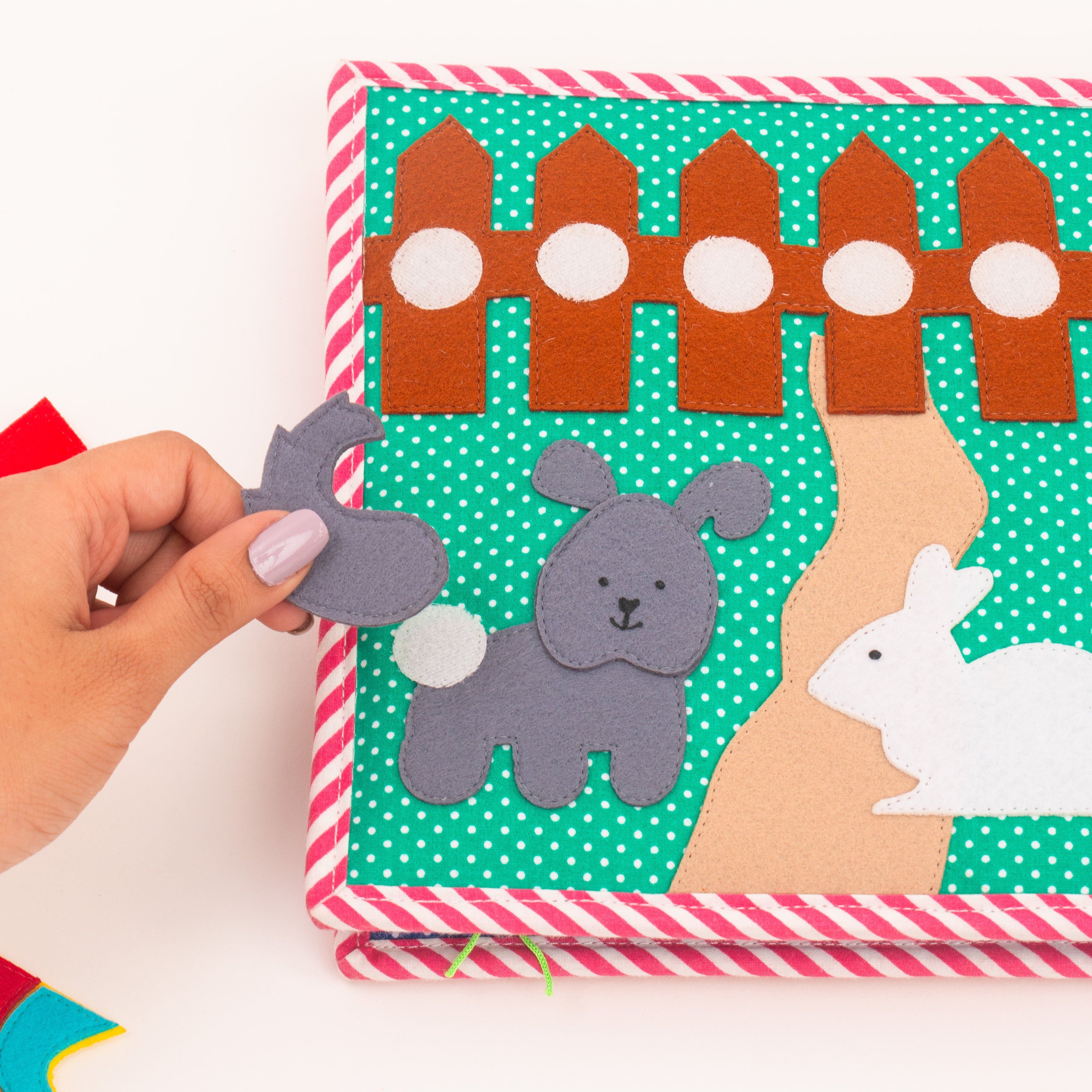 La chenille colorée