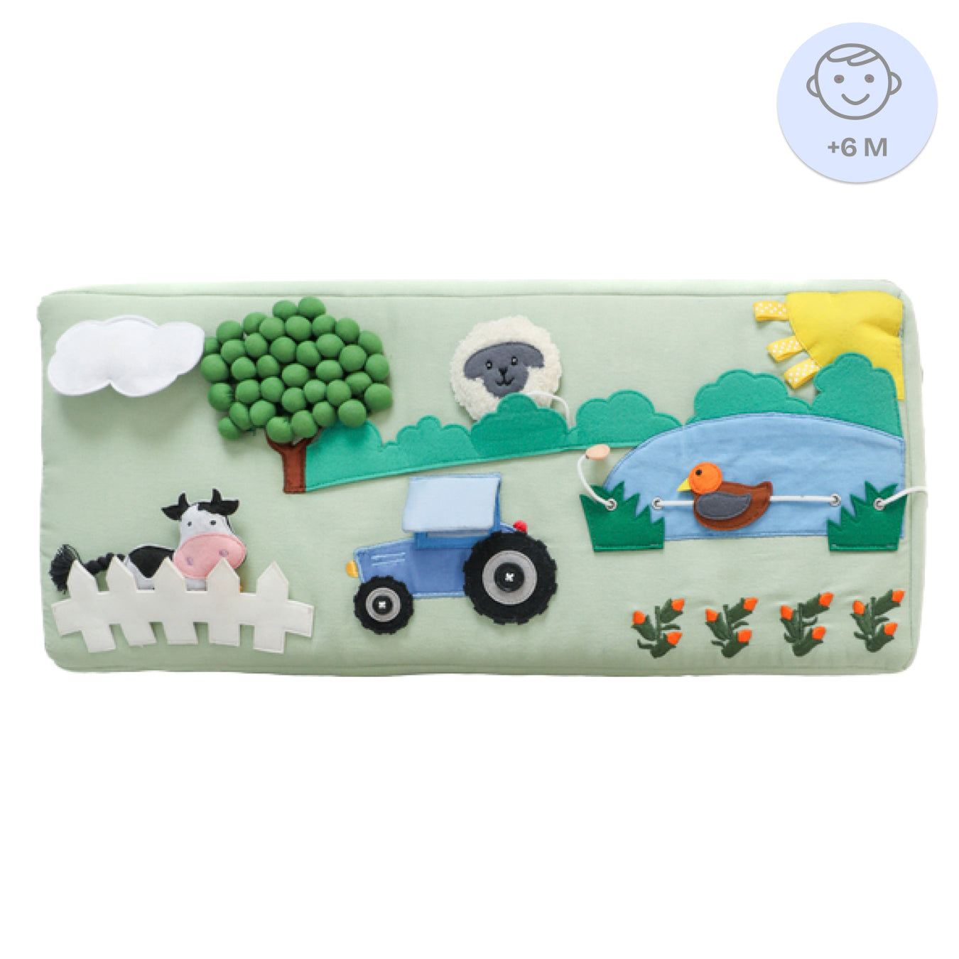 Activity cushions farm