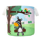 Zebra - Aufbewahrungsbox (rund)