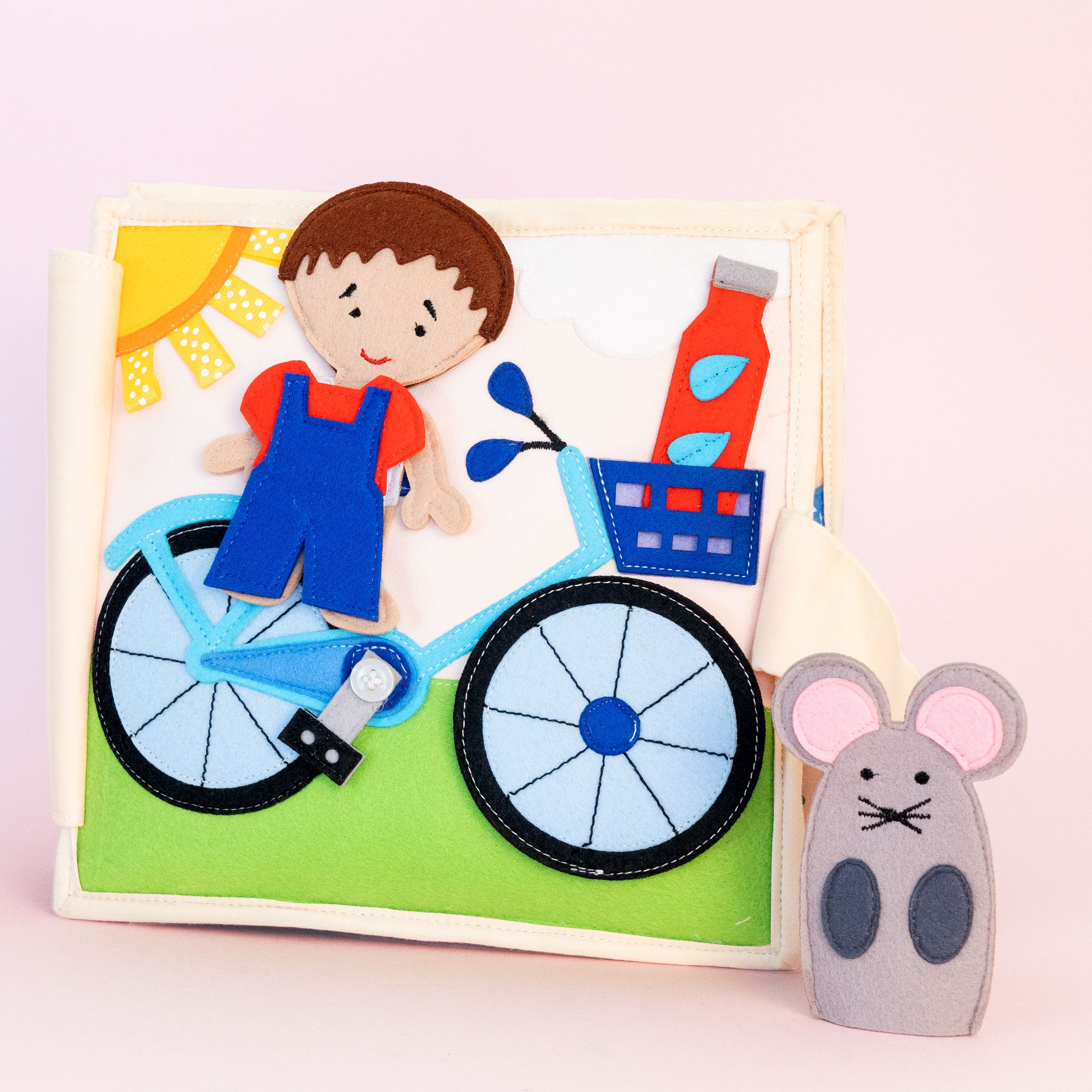 My First Bicycle - 6 Pages Quiet Book